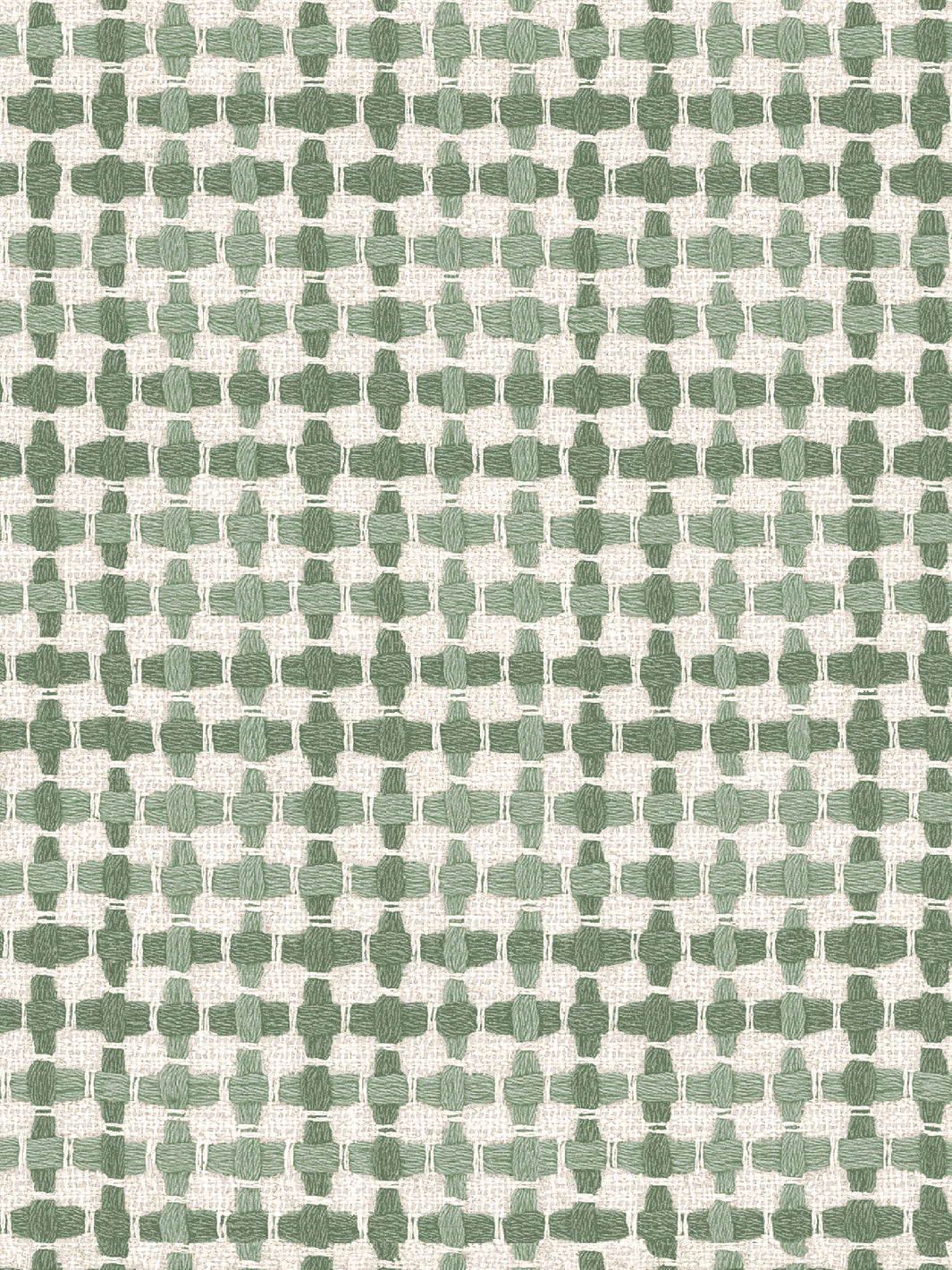 'Helen' Wallpaper by Nathan Turner - Green on Green
