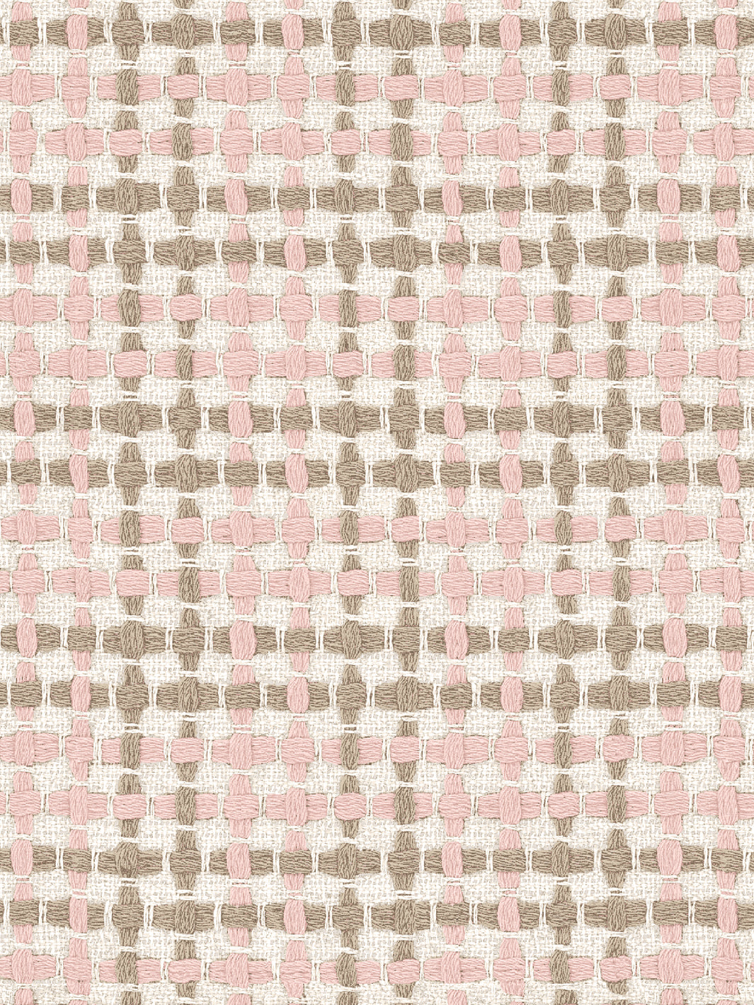 'Helen' Wallpaper by Nathan Turner - Pink Brown