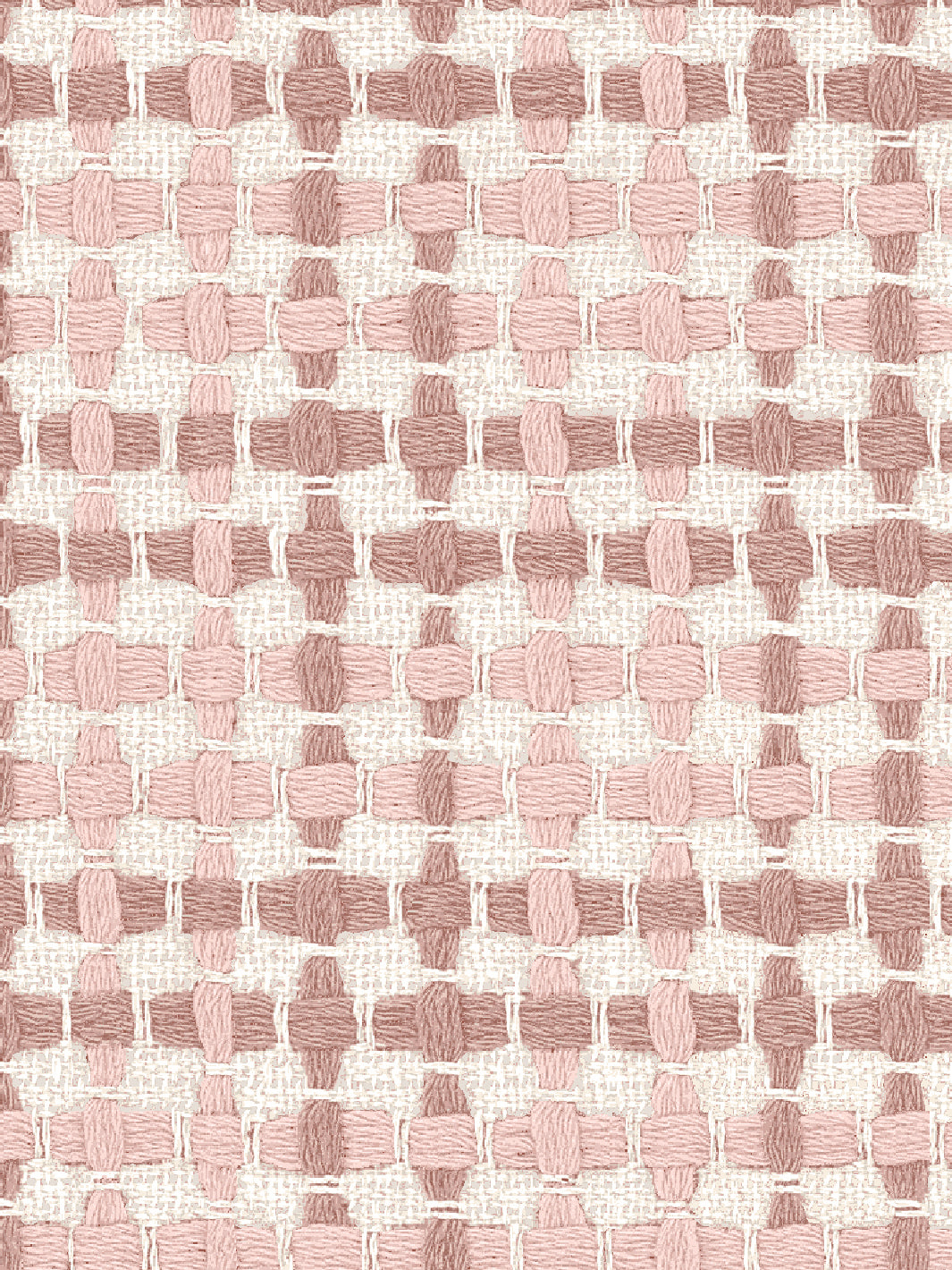 'Helen' Wallpaper by Nathan Turner - Pink on Pink