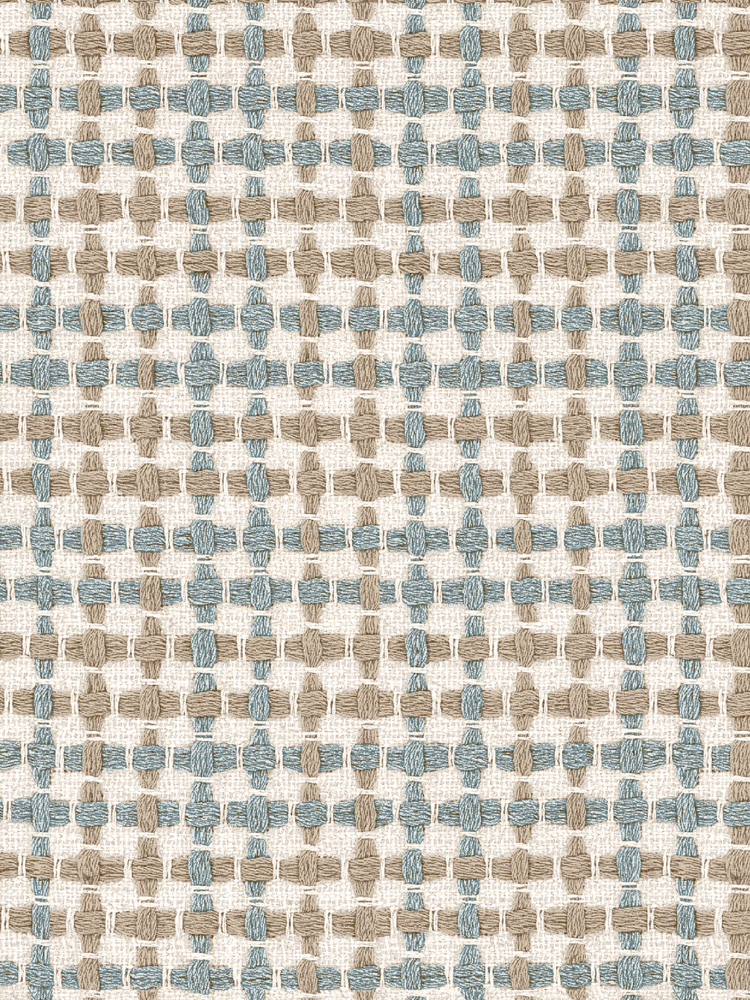'Helen' Wallpaper by Nathan Turner - Seafoam Tan