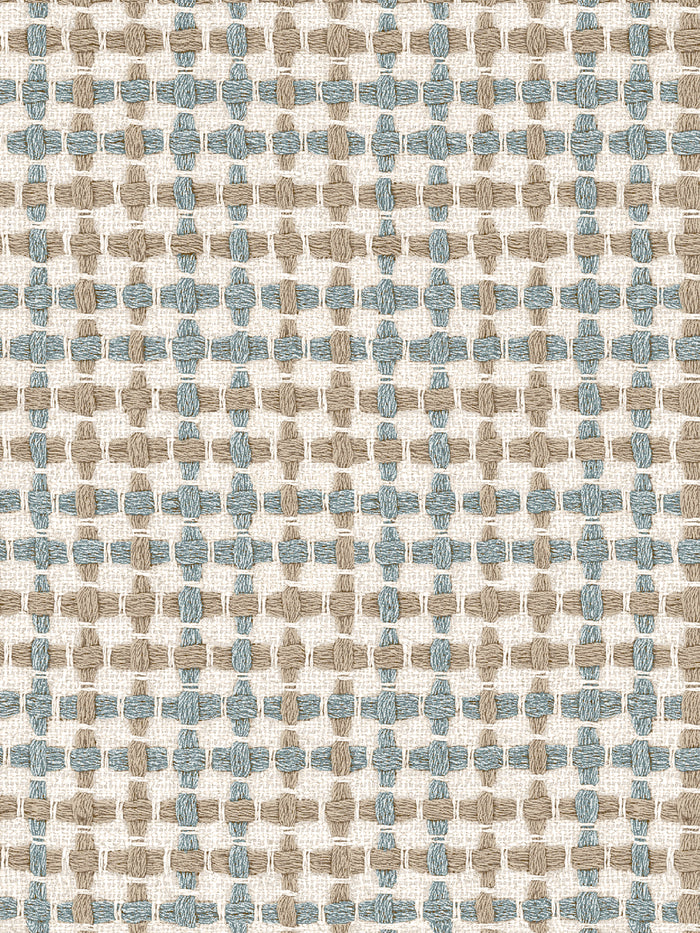 'Helen' Wallpaper by Nathan Turner - Seafoam Tan