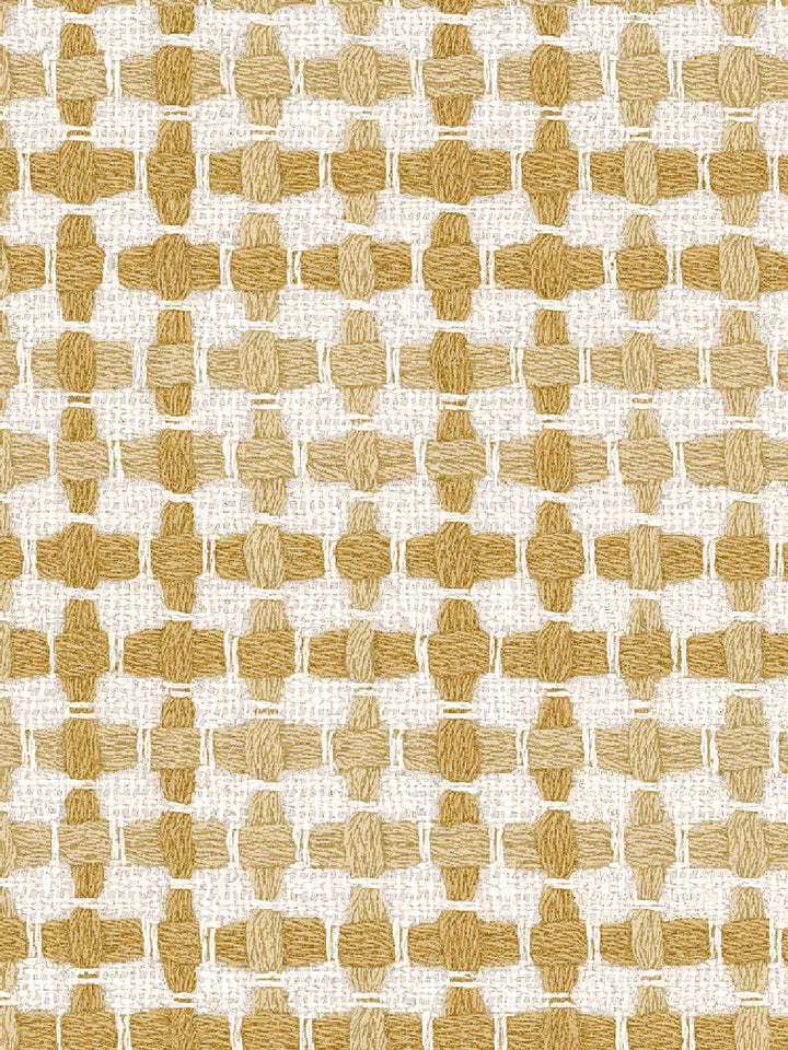 'Helen' Wallpaper by Nathan Turner - Yellow on Yellow