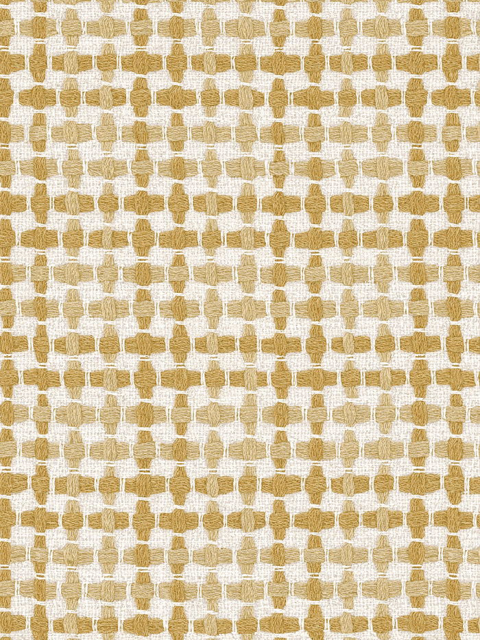 'Helen' Wallpaper by Nathan Turner - Yellow on Yellow