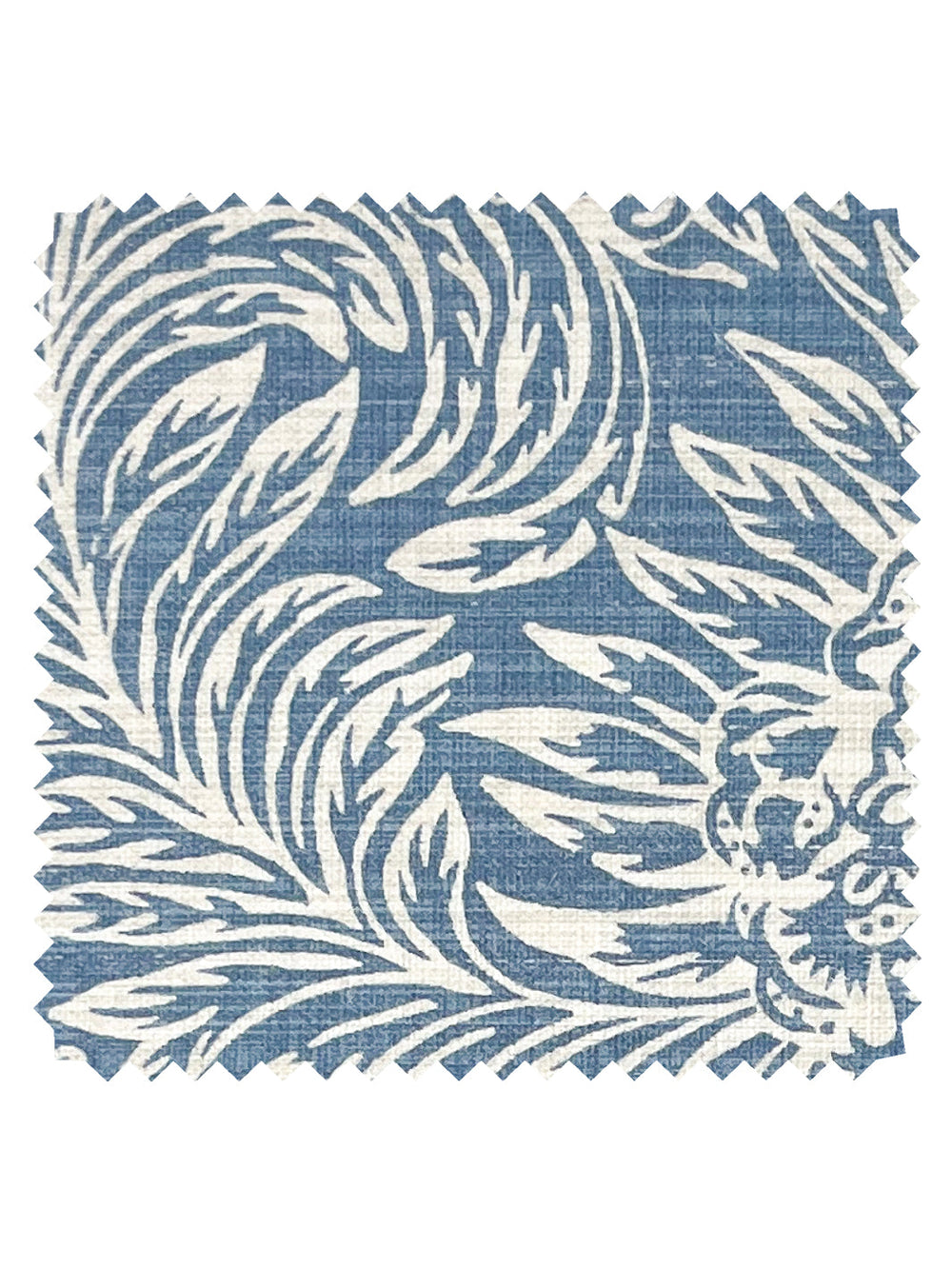herald linen fabric by nathan turner darker blue