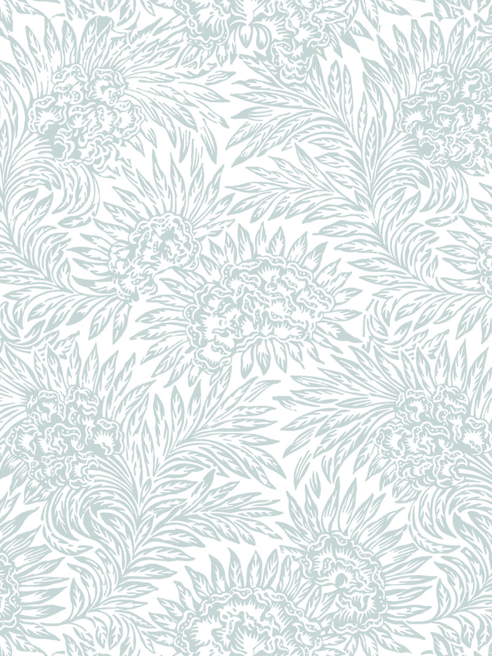 'Herald' Wallpaper by Nathan Turner - Seafoam