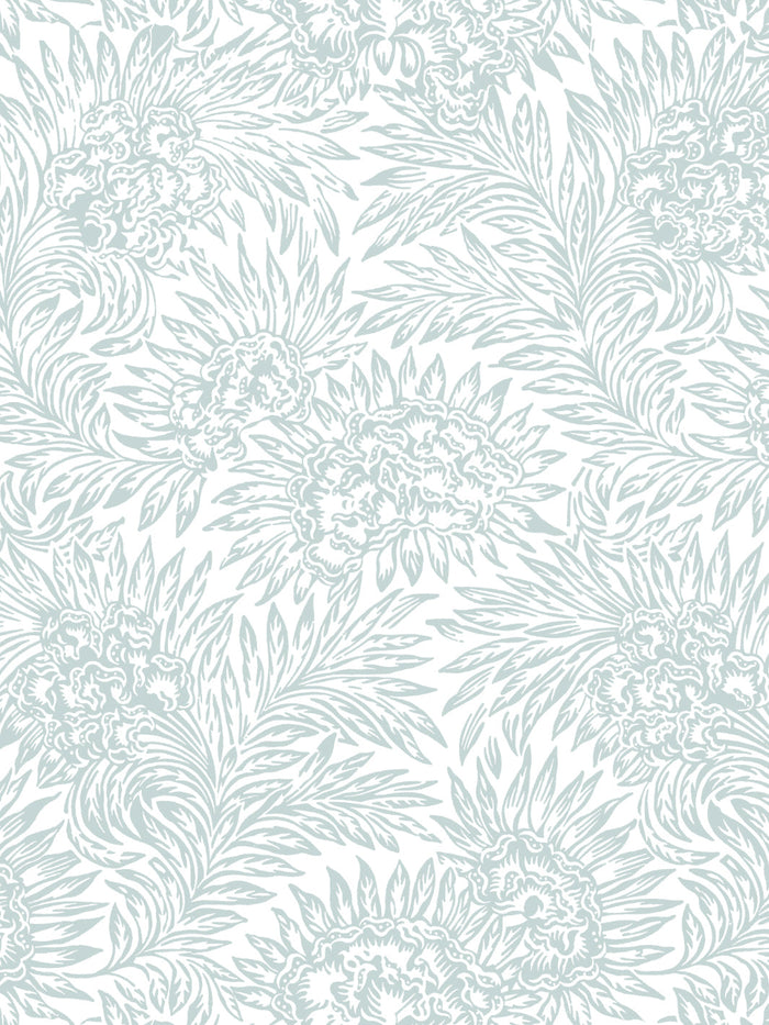 'Herald' Wallpaper by Nathan Turner - Seafoam