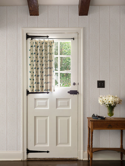 hillhouse floral ditsy wave wallpaper by nathan turner pink green