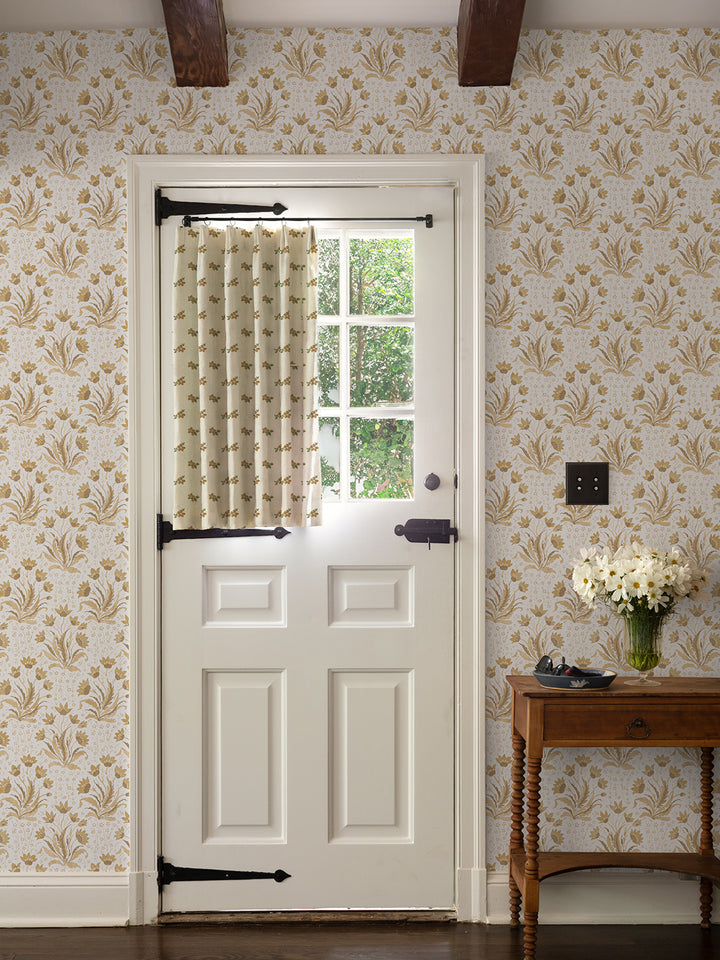 hillhouse-floral-tonal-wallpaper-by-nathan-turner-mustard