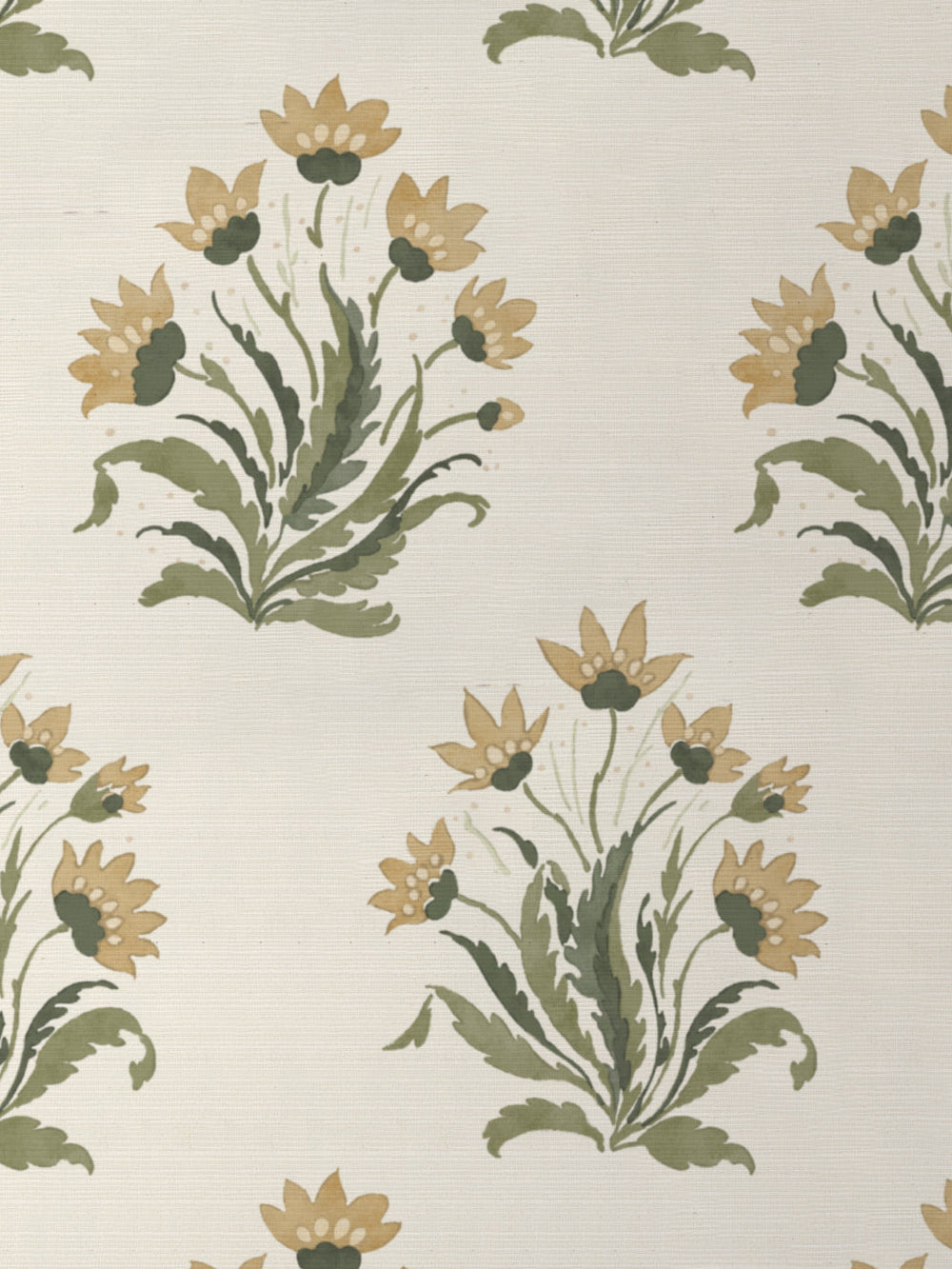 hillhouse block print large grasscloth wallpaper by nathan turner goldgreen
