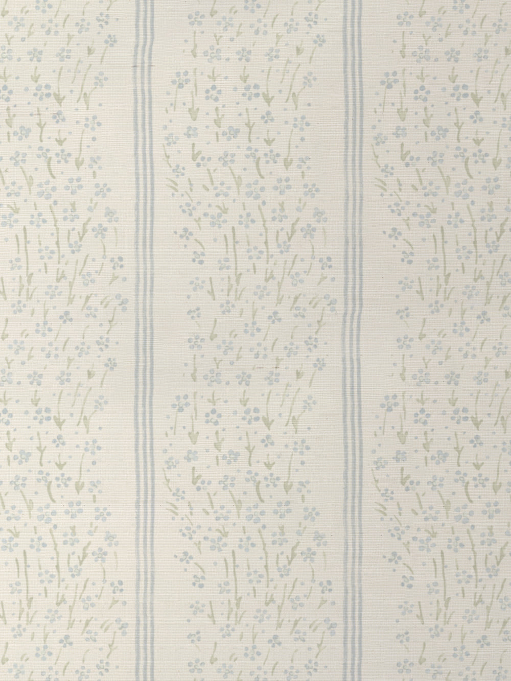 hillhouse floral disty wave grasscloth wallpaper by nathan turner blue green