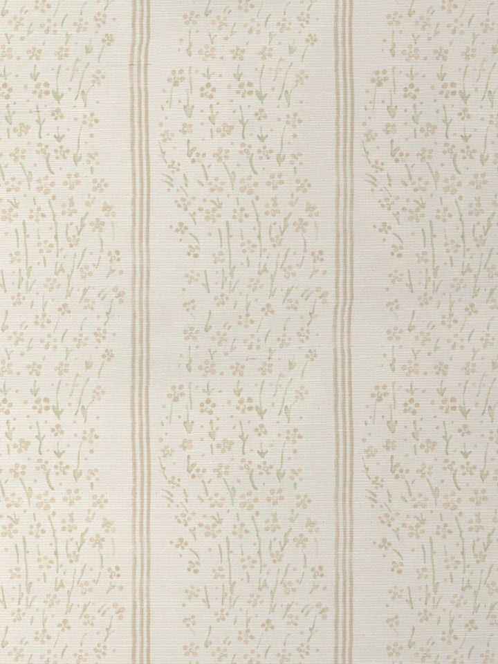 hillhouse floral disty wave grasscloth wallpaper by nathan turner goldgreen