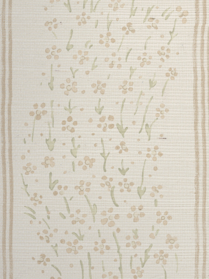 hillhouse floral disty wave grasscloth wallpaper by nathan turner goldgreen
