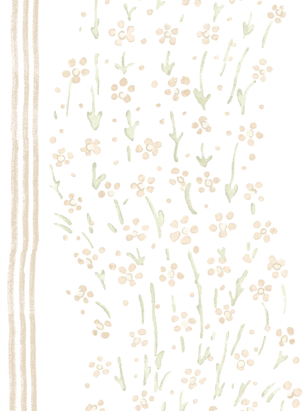 hillhouse floral disty wave wallpaper by nathan turner goldgreen