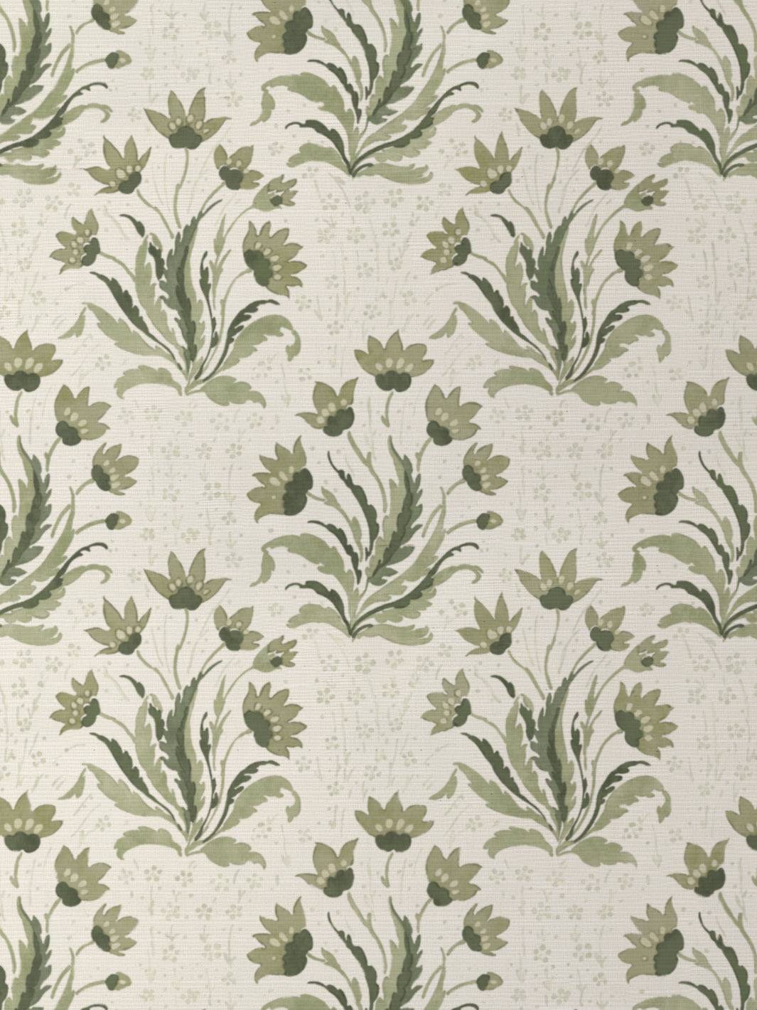 hillhouse floral tonal grasscloth wallpaper by nathan turner moss