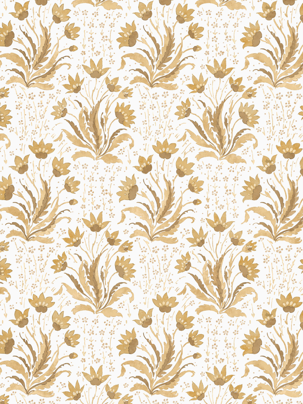 hillhouse-floral-tonal-wallpaper-by-nathan-turner-mustard