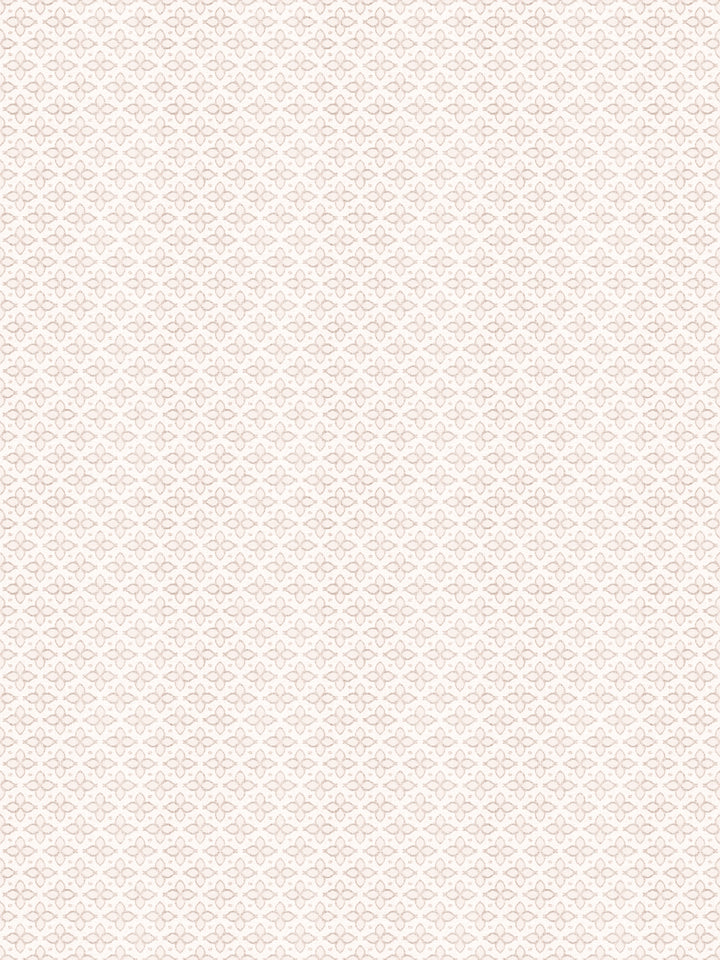 'Hyacinth' Wallpaper by Wallshoppe - Almond Latte - Design