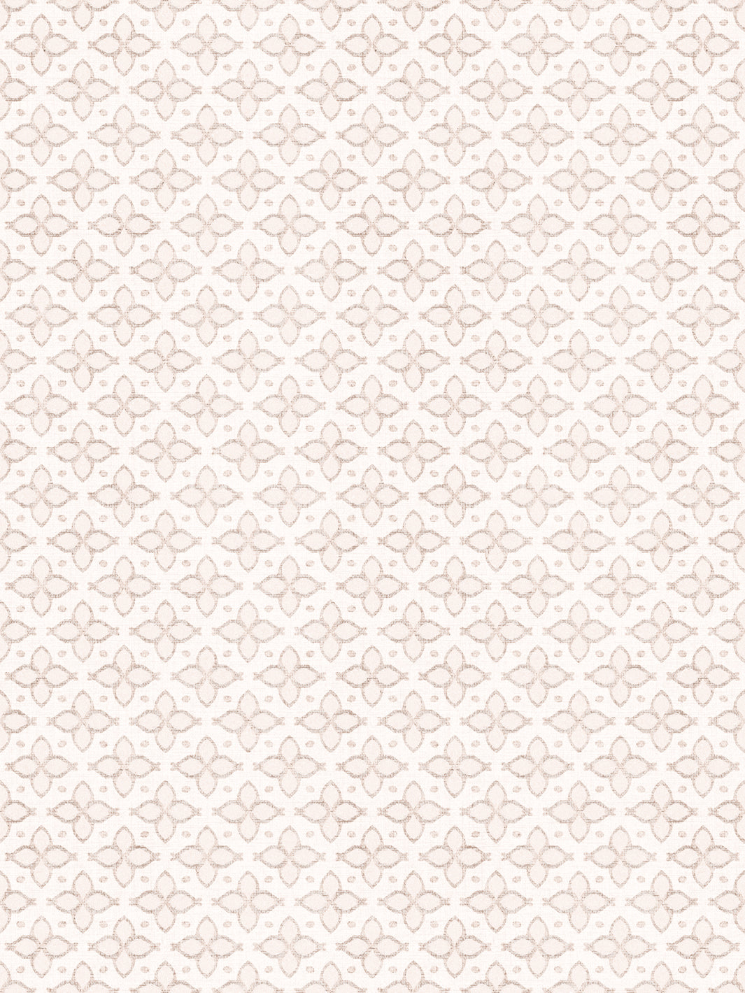 'Hyacinth' Wallpaper by Wallshoppe - Almond Latte - Detail