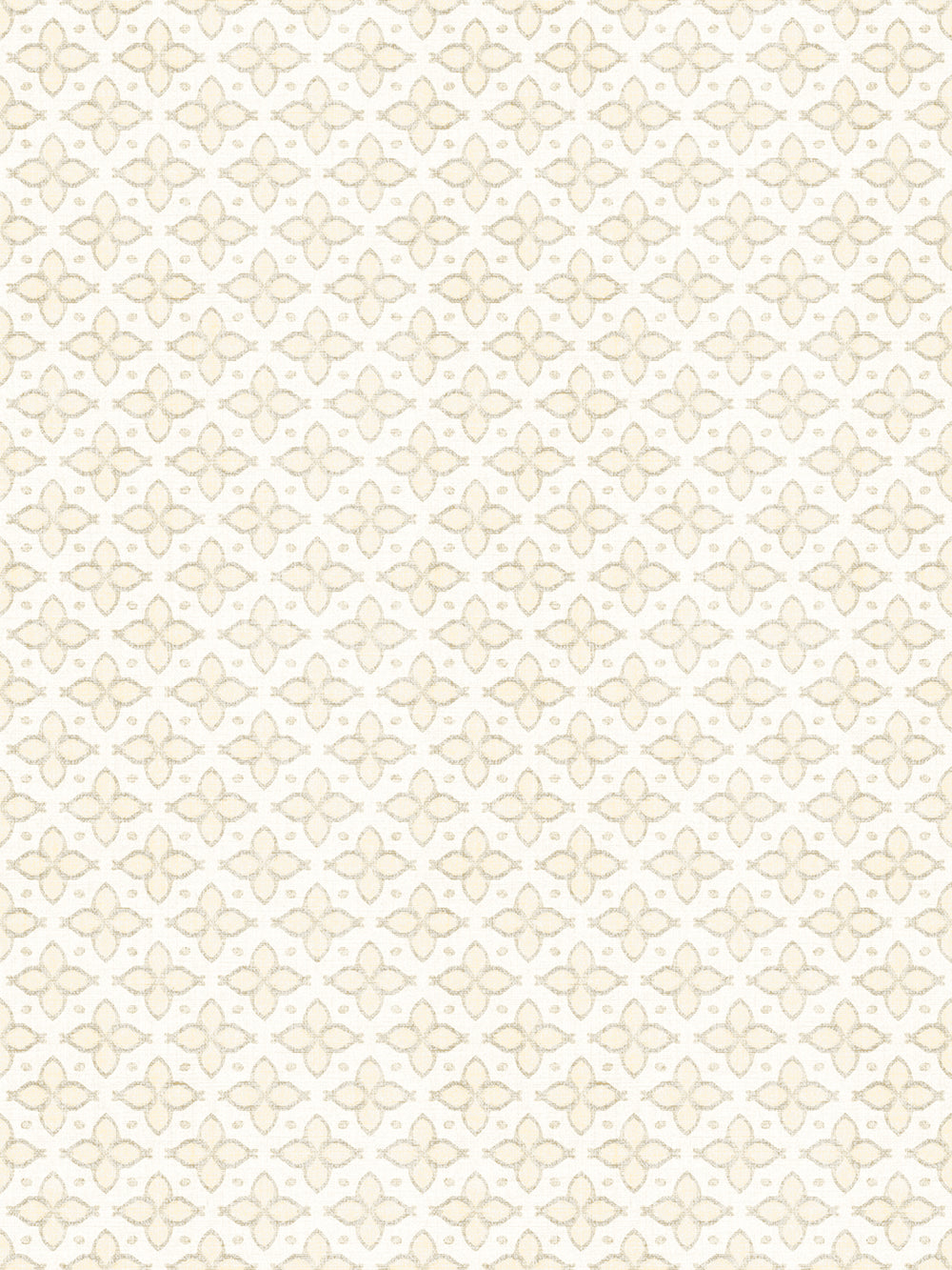 'Hyacinth' Wallpaper by Wallshoppe - Butter - Detail