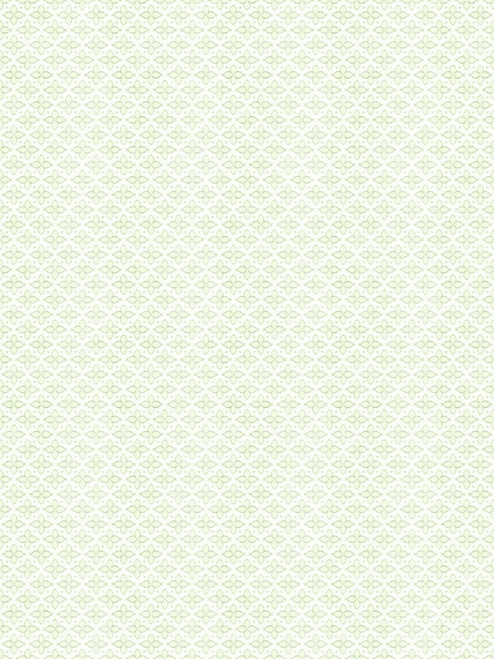 'Hyacinth' Wallpaper by Wallshoppe - Citrus Green - Design