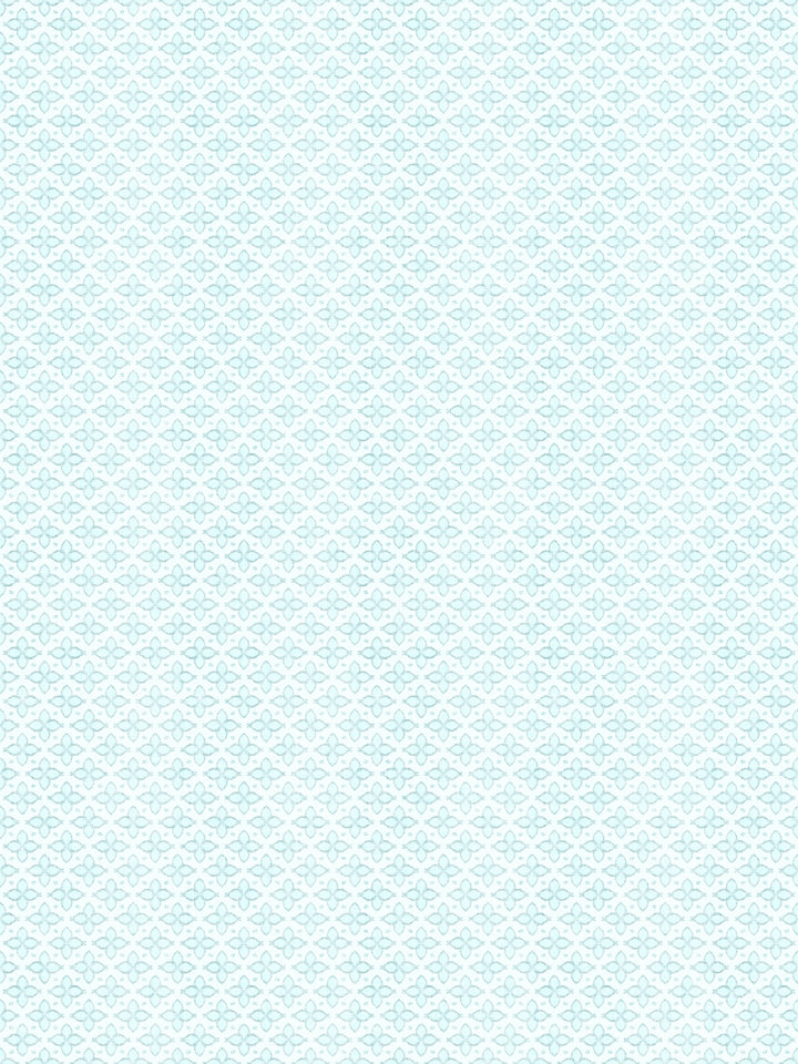 'Hyacinth' Wallpaper by Wallshoppe - Ocean Mist - Design
