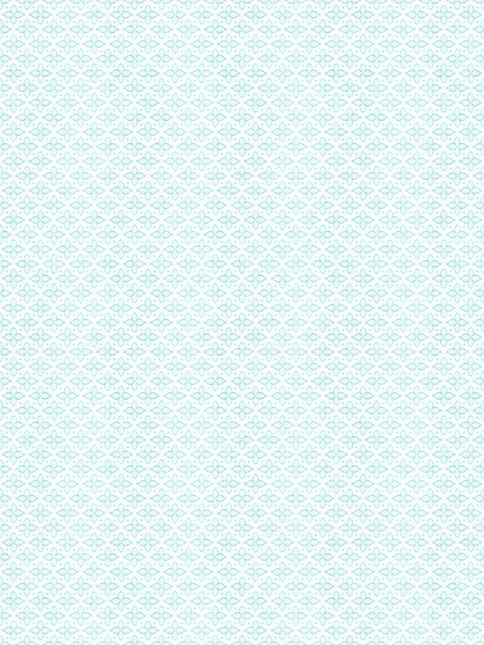'Hyacinth' Wallpaper by Wallshoppe - Ocean Mist
