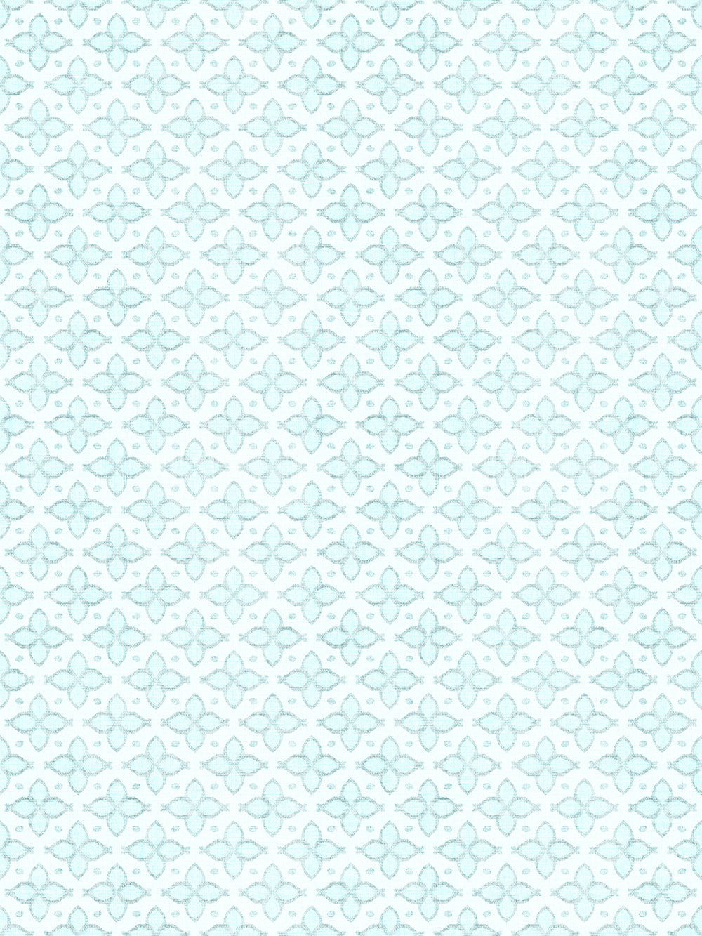 'Hyacinth' Wallpaper by Wallshoppe - Ocean Mist - Detail