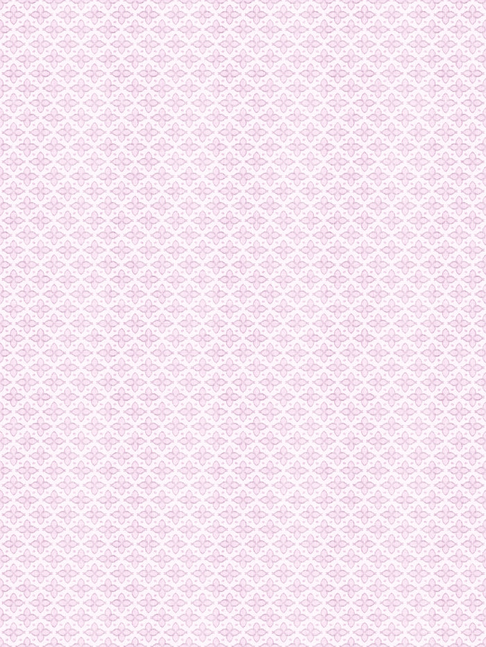 'Hyacinth' Wallpaper by Wallshoppe - Pale Fuchsia
