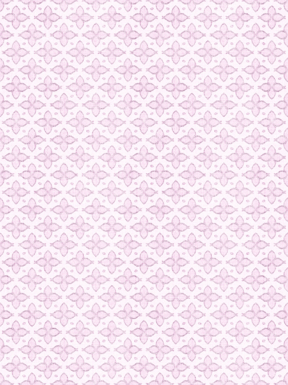 'Hyacinth' Wallpaper by Wallshoppe - Pale Fuchsia - Detail