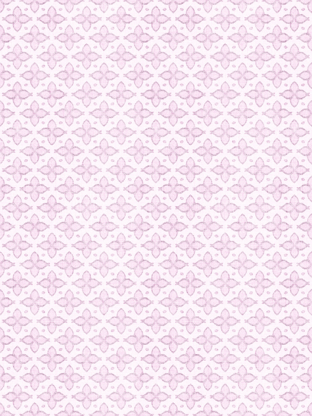 'Hyacinth' Wallpaper by Wallshoppe - Pale Fuchsia - Detail