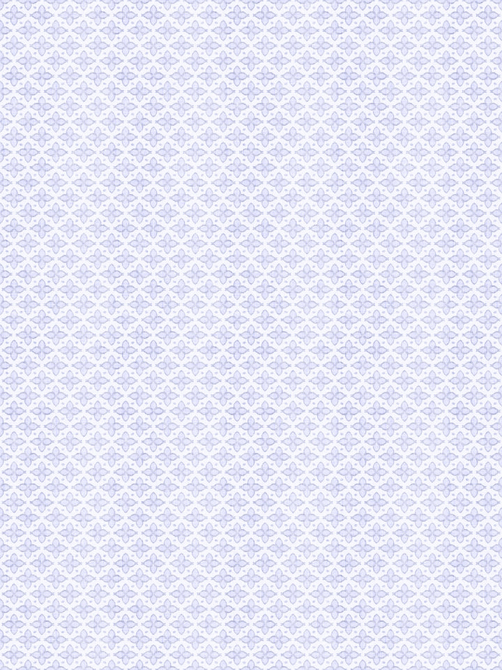 'Hyacinth' Wallpaper by Wallshoppe - Periwinkle - Design