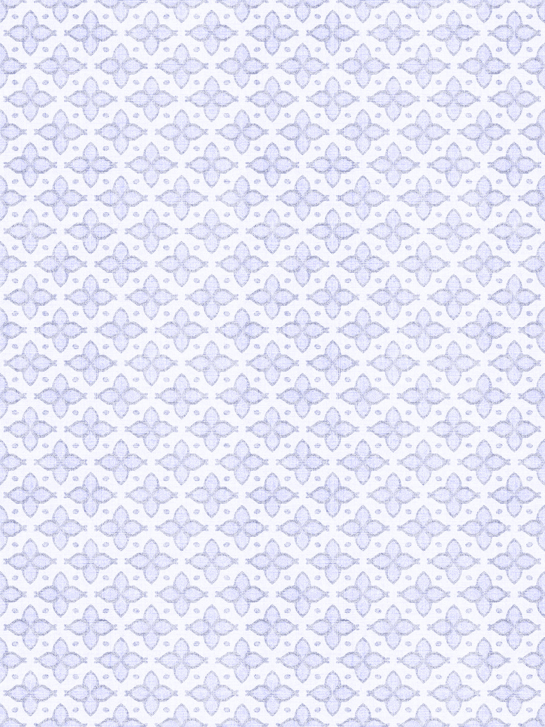 'Hyacinth' Wallpaper by Wallshoppe - Periwinkle - Detail