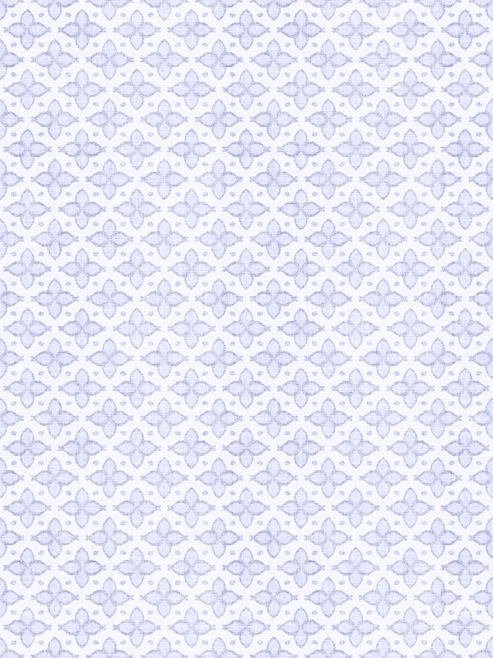 'Hyacinth' Wallpaper by Wallshoppe - Periwinkle - Detail
