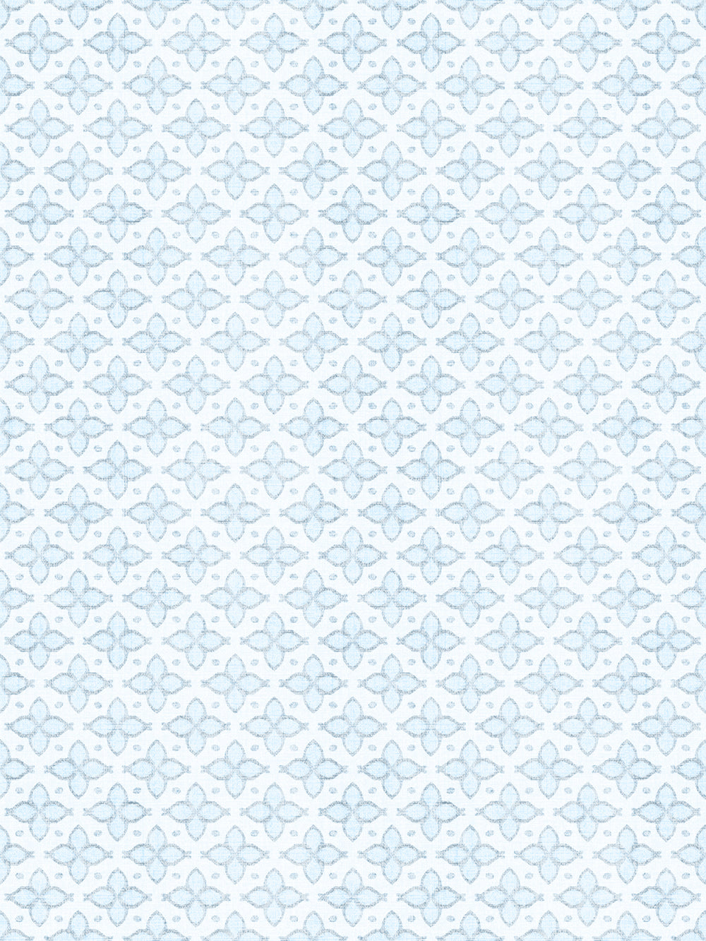'Hyacinth' Wallpaper by Wallshoppe - Robin Blue - Detail