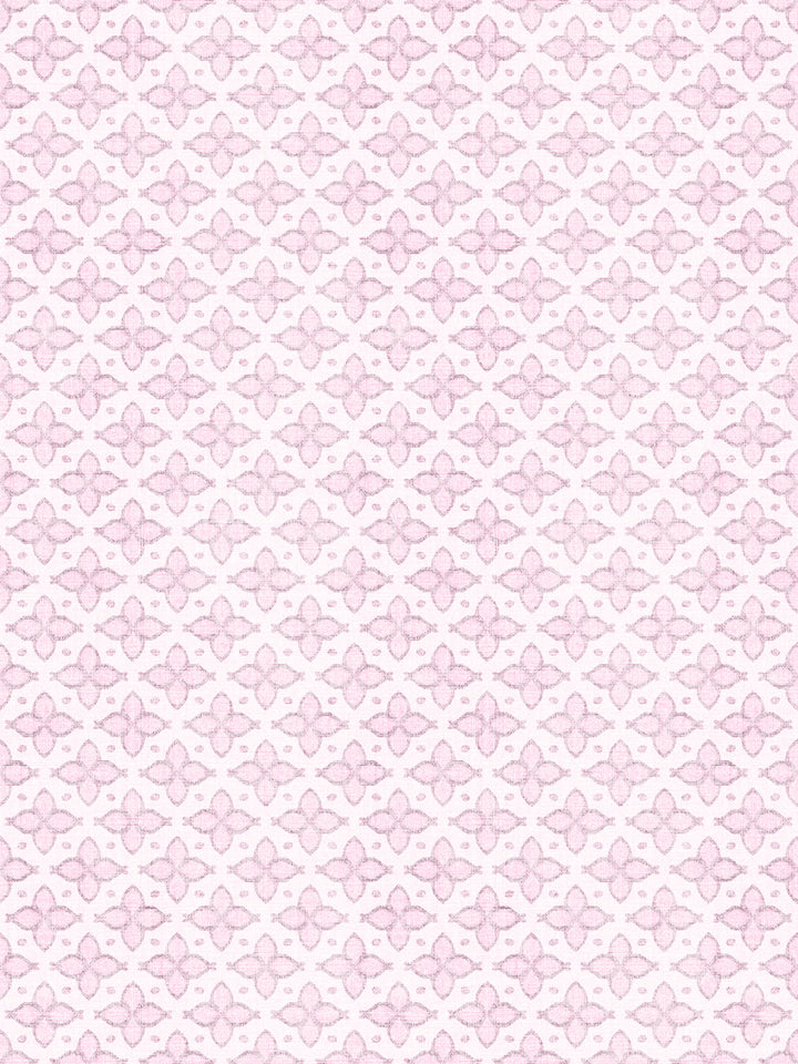 'Hyacinth' Wallpaper by Wallshoppe - Rose - Detail