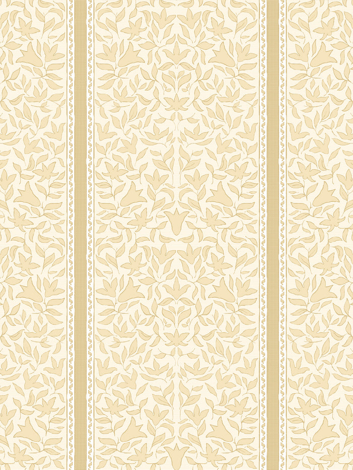 'Jezebel Stripe' Wallpaper by Wallshoppe - Butter