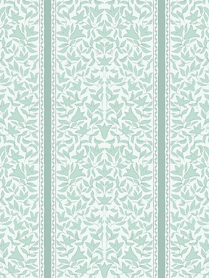 'Jezebel Stripe' Wallpaper by Wallshoppe - Seafoam - Design