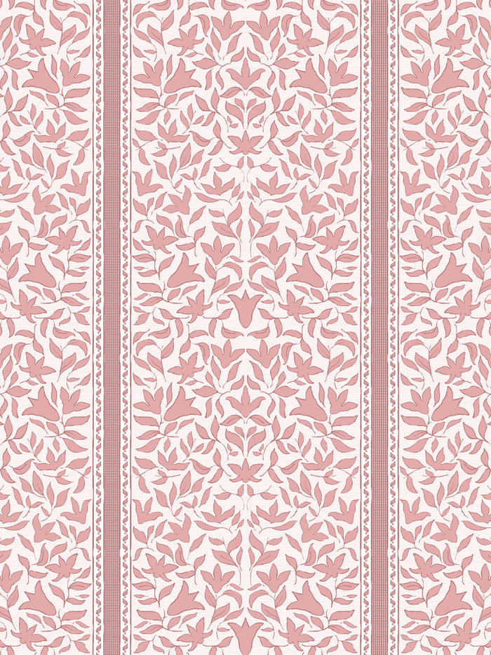 'Jezebel Stripe' Wallpaper by Wallshoppe - Sun Kissed Rosewood
