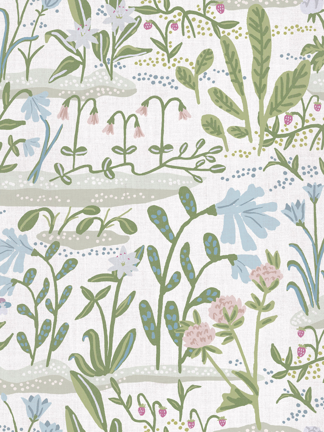 josefin linen fabric by sjp green morning dew