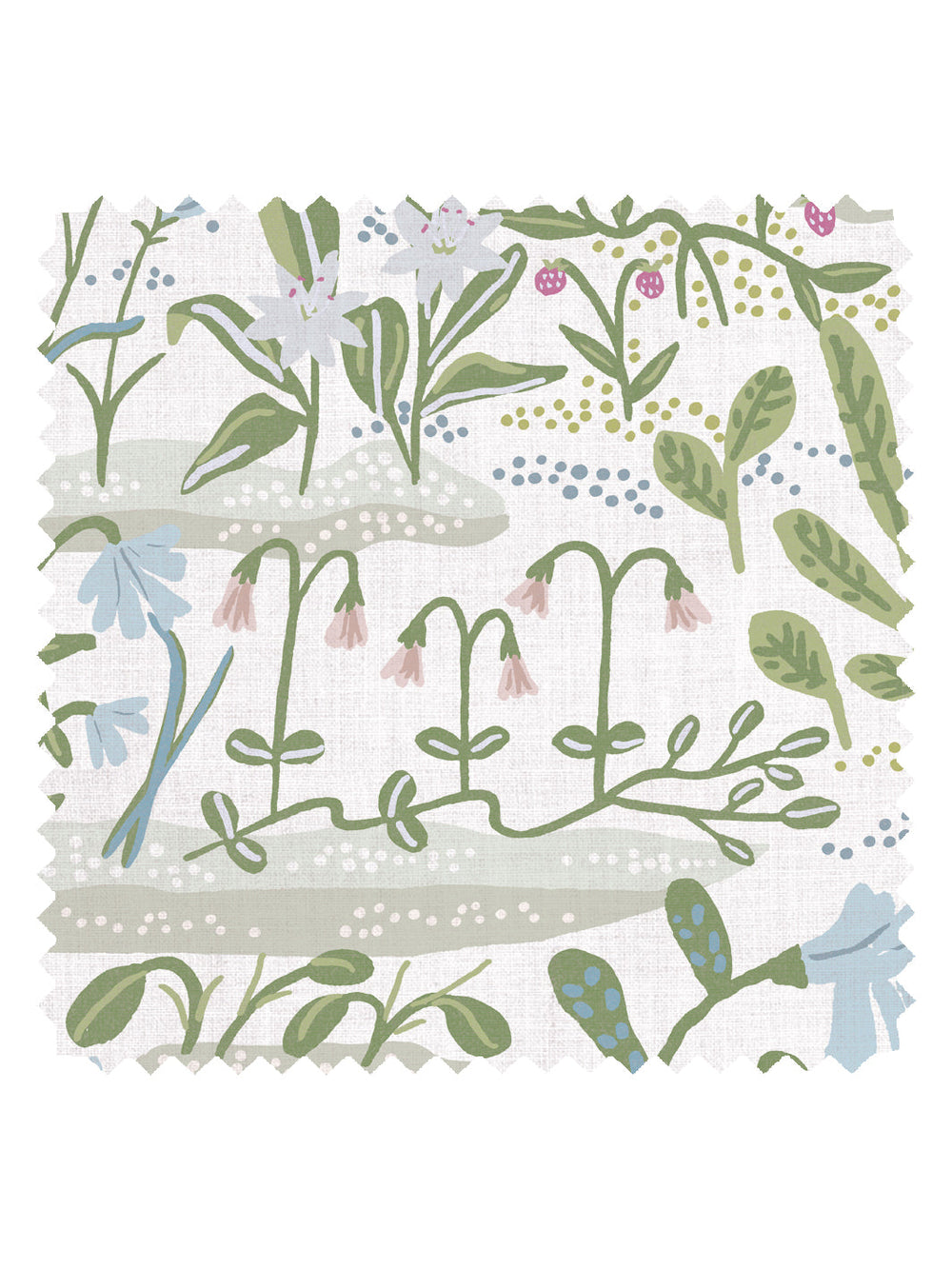 josefin linen fabric by sjp green morning dew