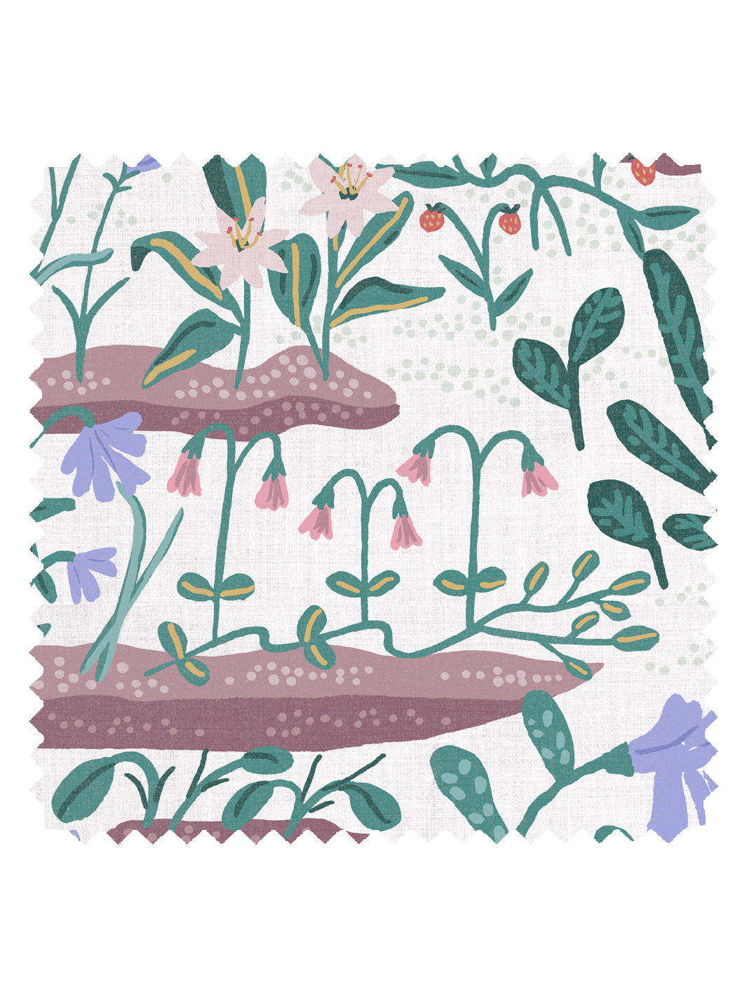 josefin linen fabric by sjp mulberry teal