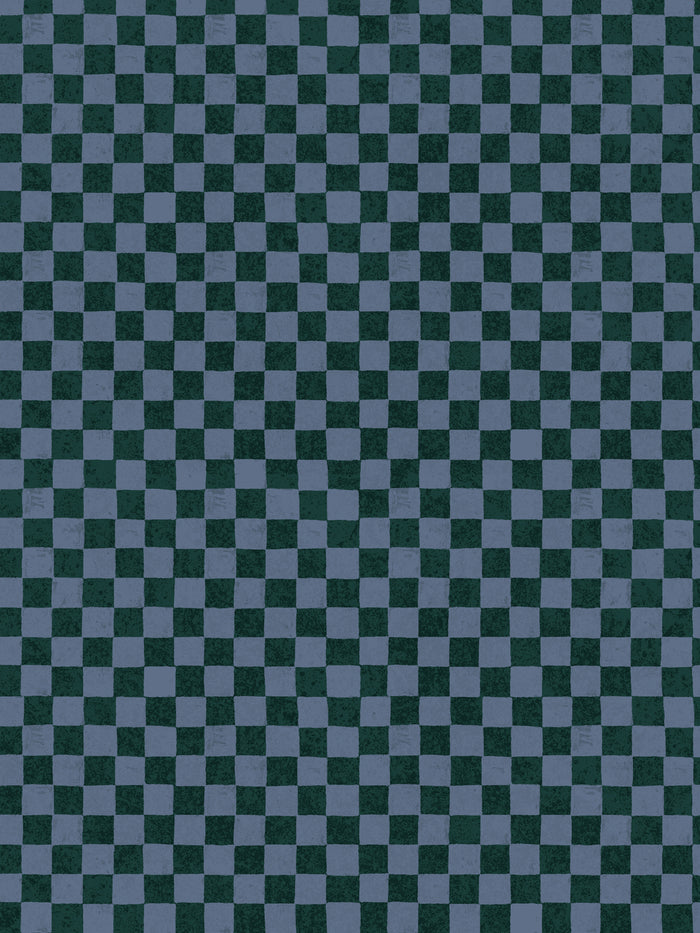 'Le Check' Wallpaper by Clare V. - Midnight Forest
