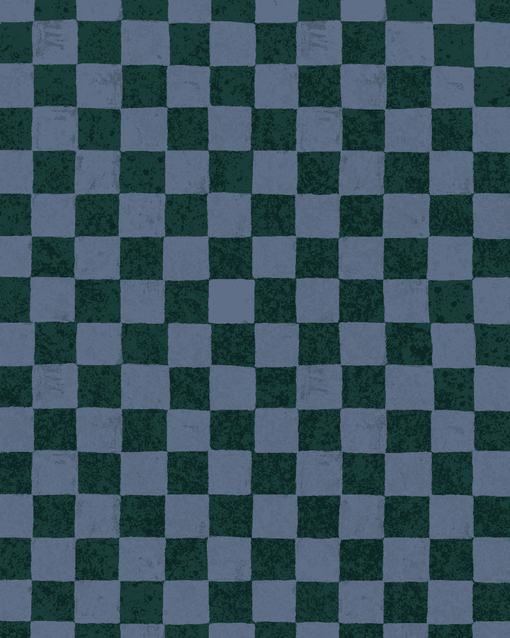 'Le Check' Wallpaper by Clare V. - Midnight Forest