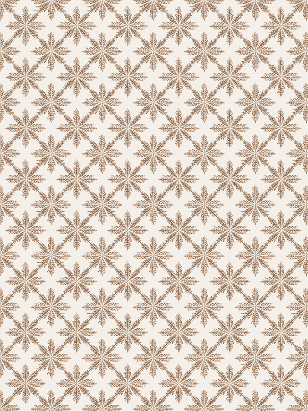 'Lets Get High' Wallpaper by Flint Wood & Hicks - Brown
