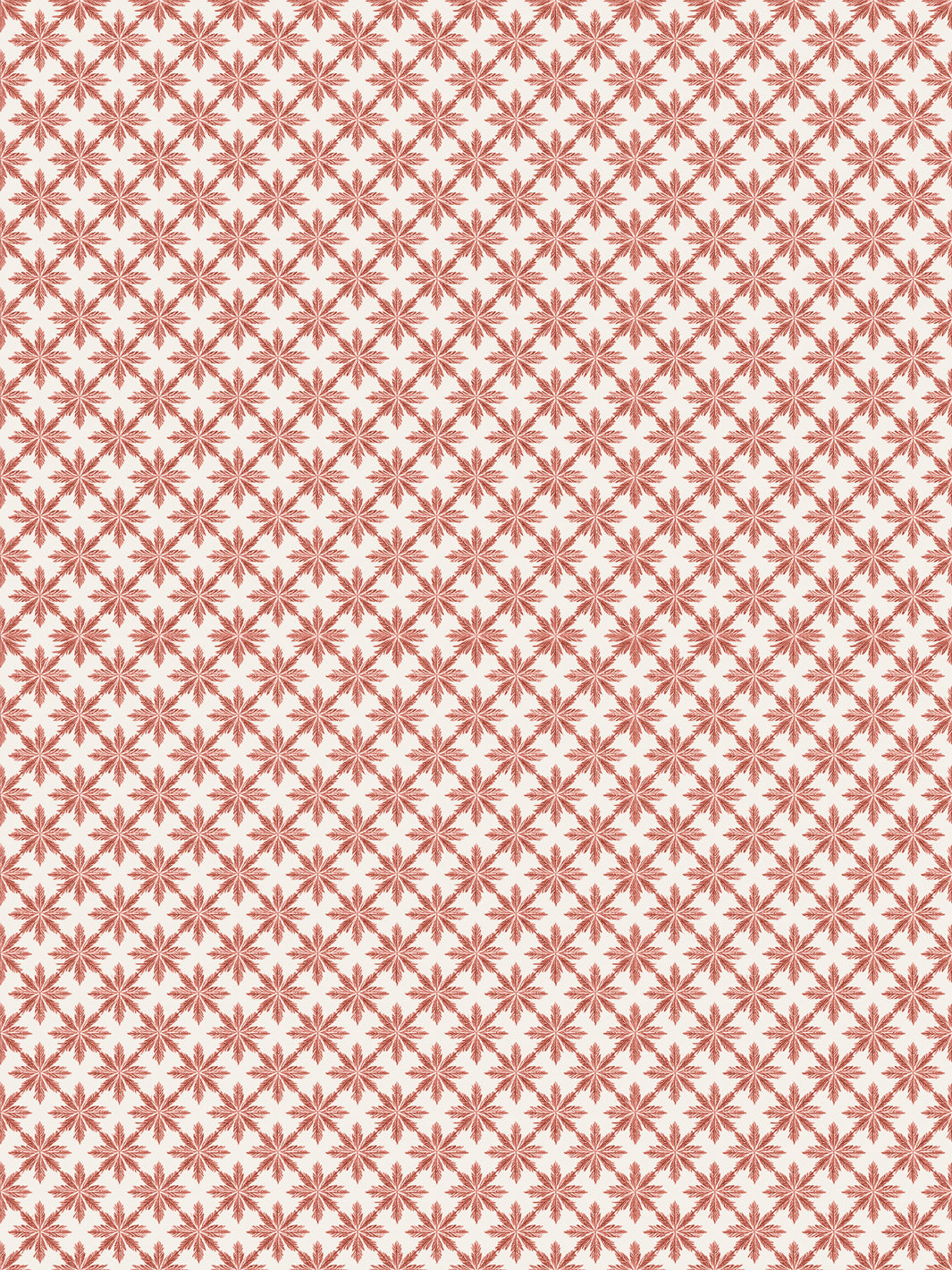 'Lets Get High' Wallpaper by Flint Wood & Hicks - Dark Red