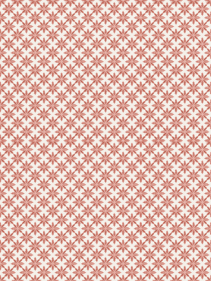 'Lets Get High' Wallpaper by Flint Wood & Hicks - Dark Red