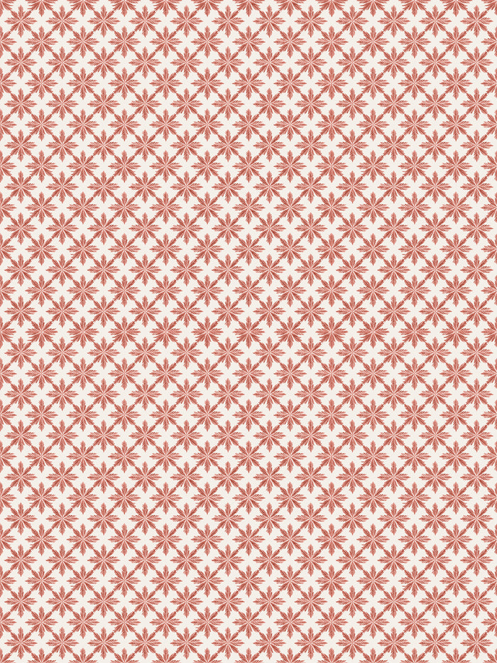 'Lets Get High' Wallpaper by Flint Wood & Hicks - Dark Red
