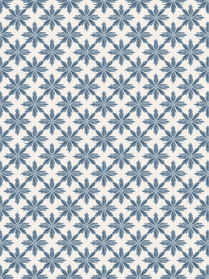 'Lets Get High' Wallpaper by Flint Wood & Hicks - Navy