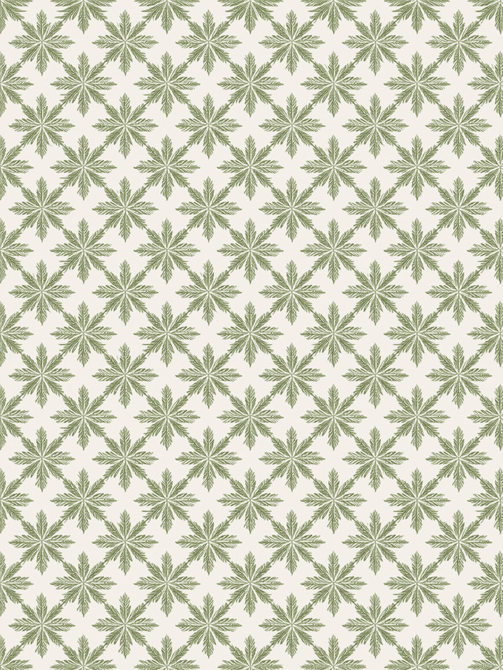 'Lets Get High' Wallpaper by Flint Wood & Hicks - Olive