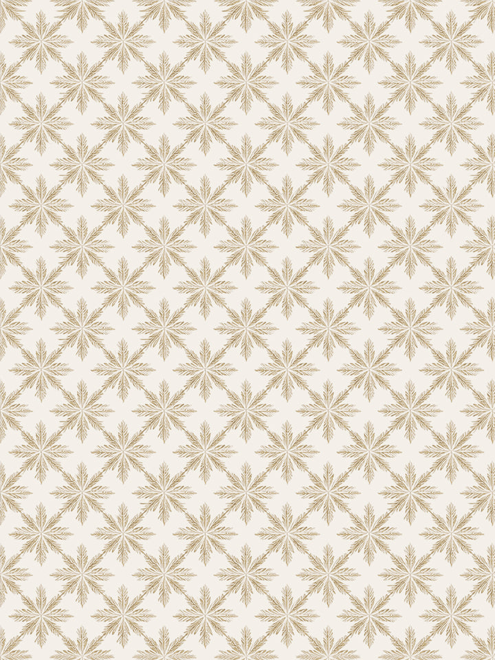 'Lets Get High' Wallpaper by Flint Wood & Hicks - Vintage Khaki