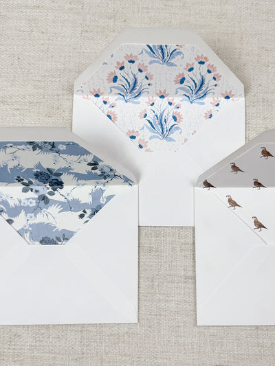 hillhouse floral note set by nathan turner blue pink